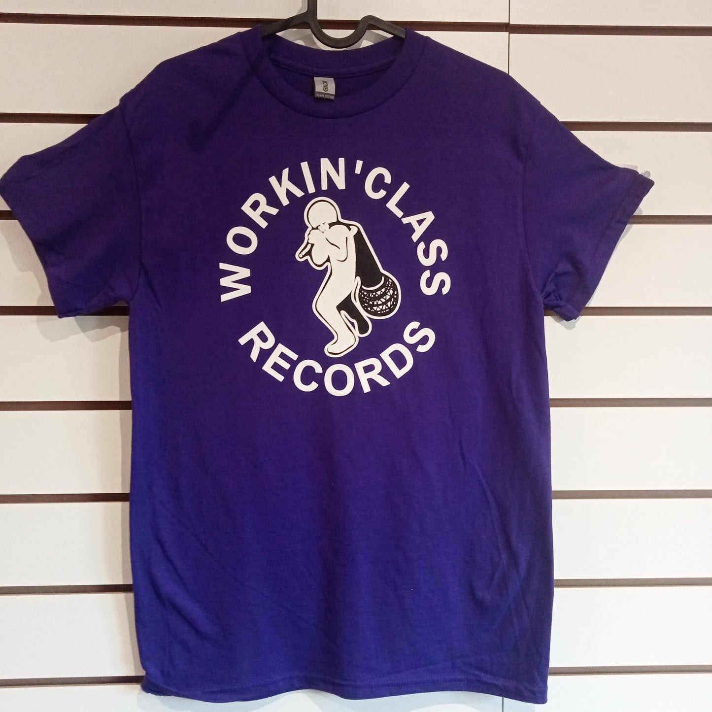 T-Shirt - Workin' Class Records (Purple)