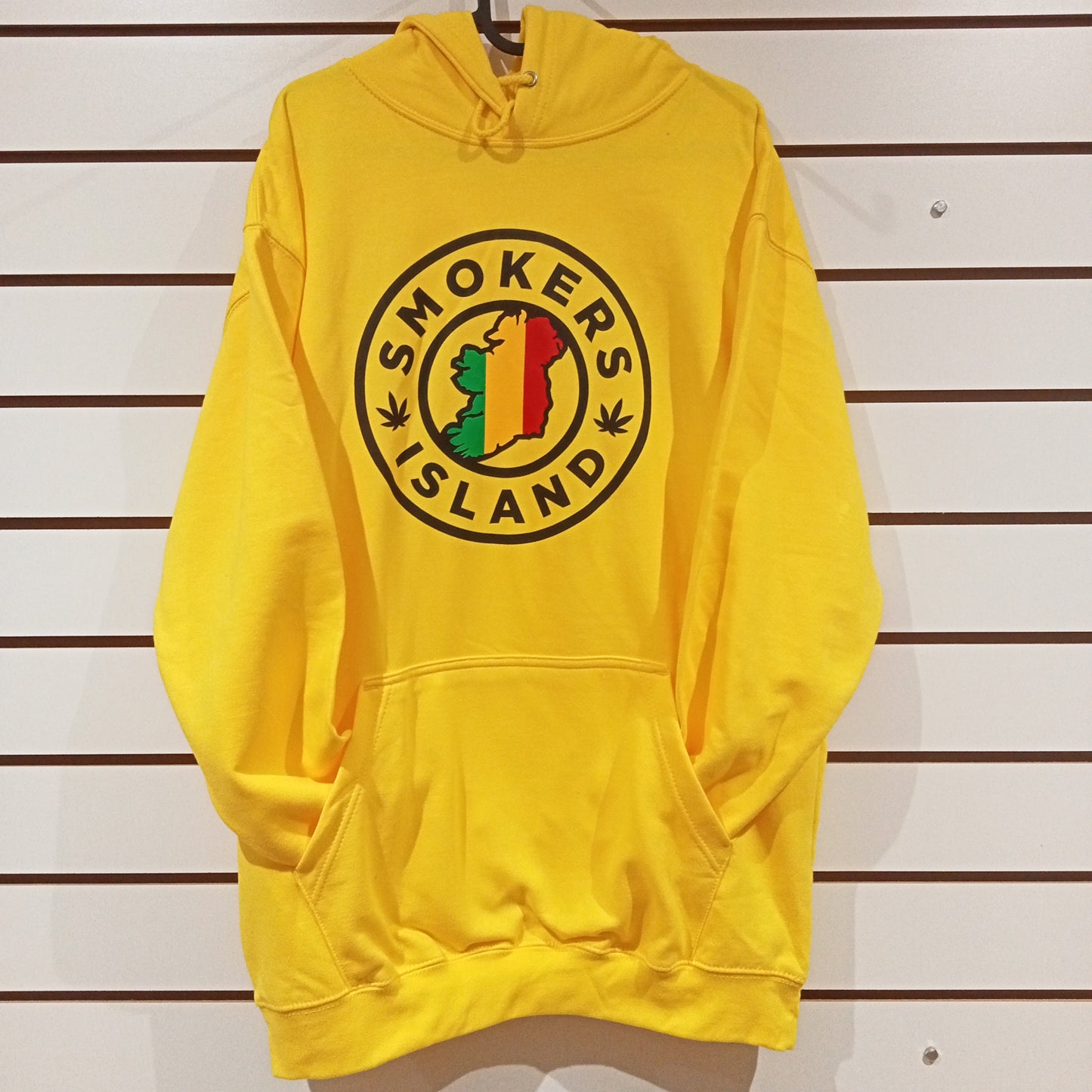 Hoodie - Smokers Island (Yellow)