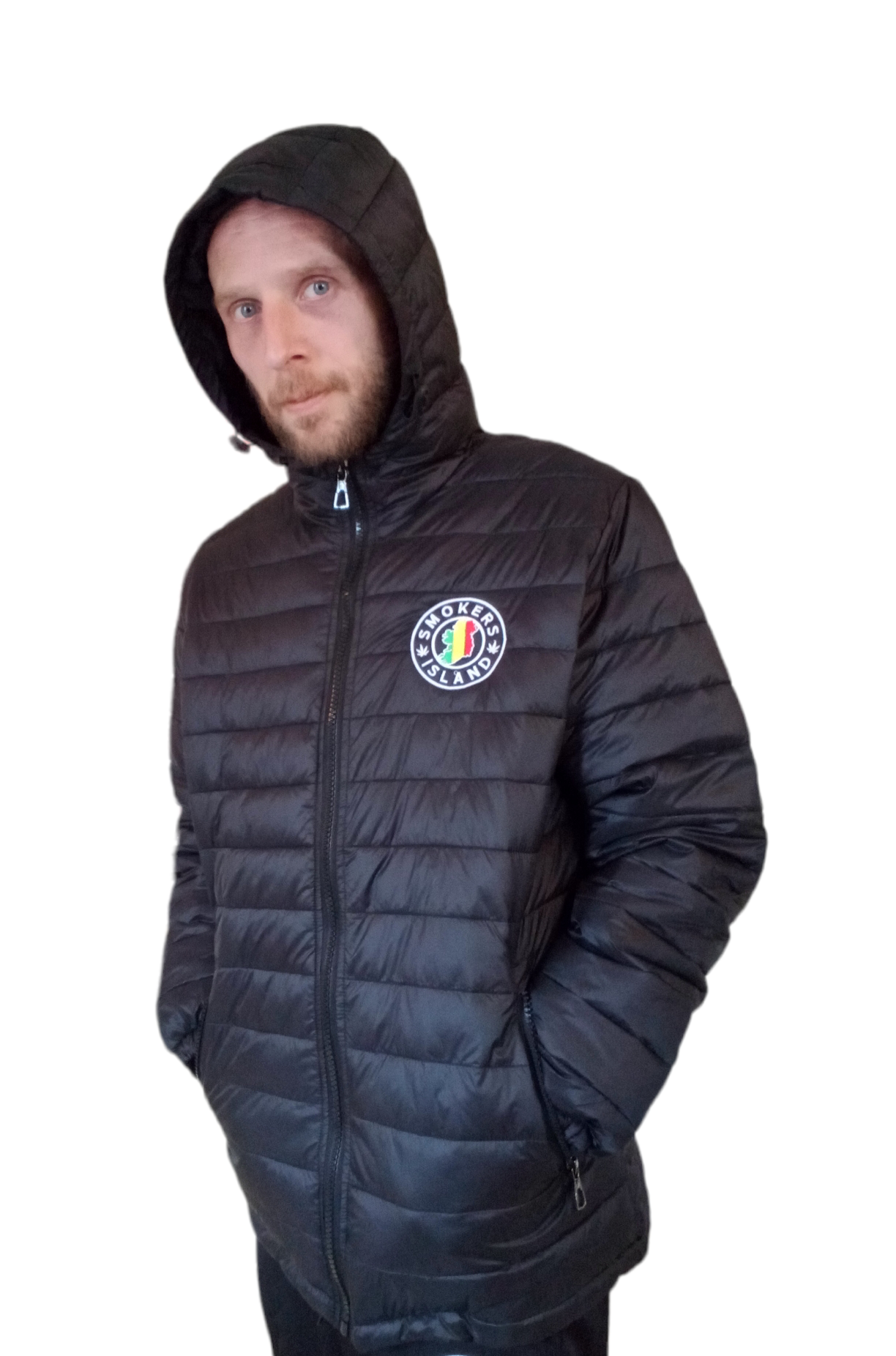 Sik silk shop padded jacket