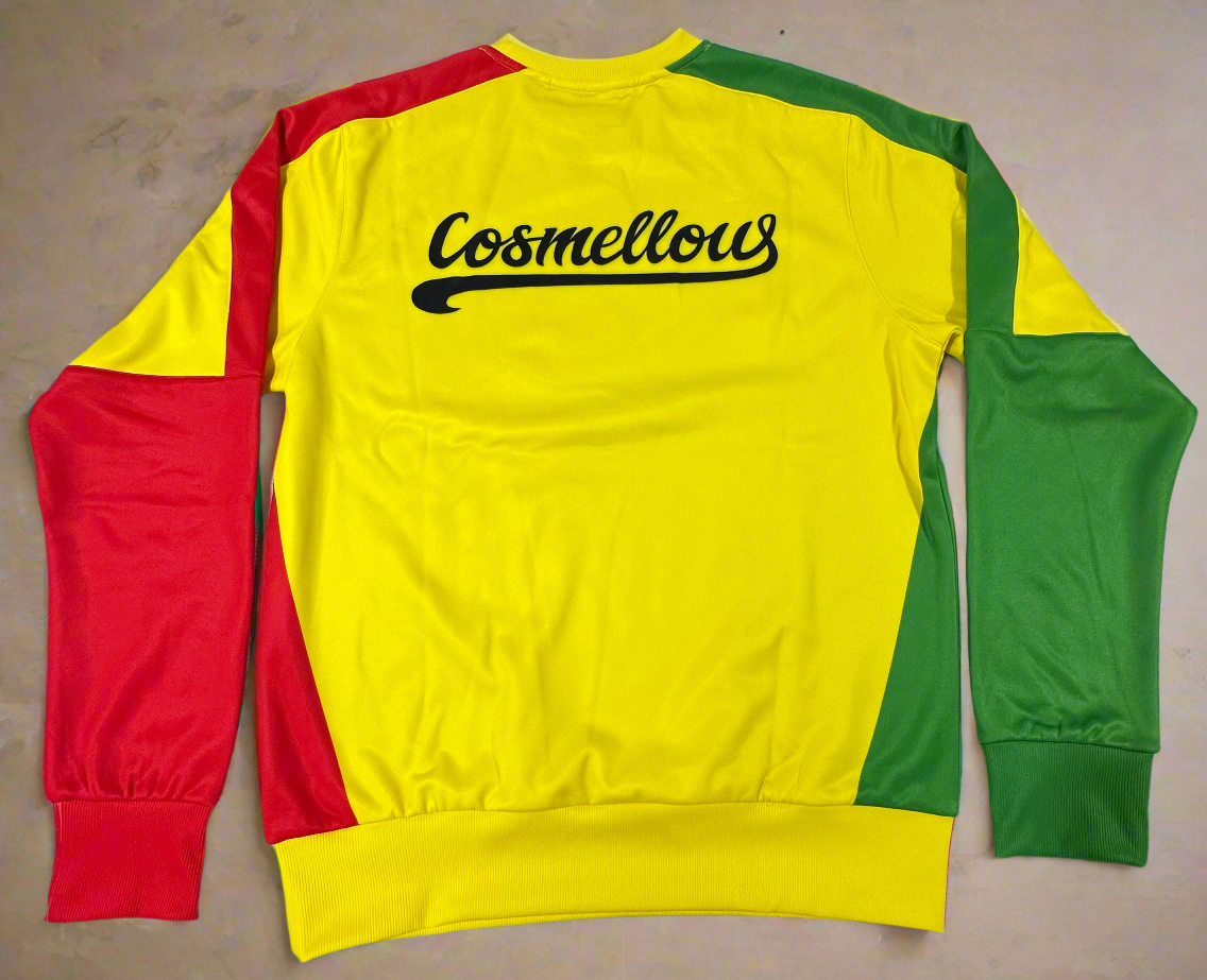 Authentic Smokers Island Reggae Sweater  (Green/Yellow/Red)