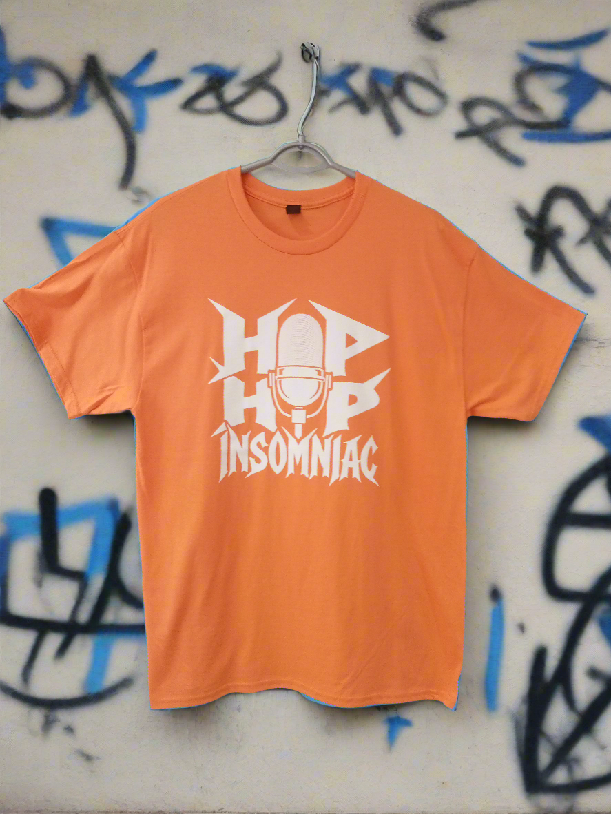Classic T-Shirt - Hip-Hop Insomniac (Orange)