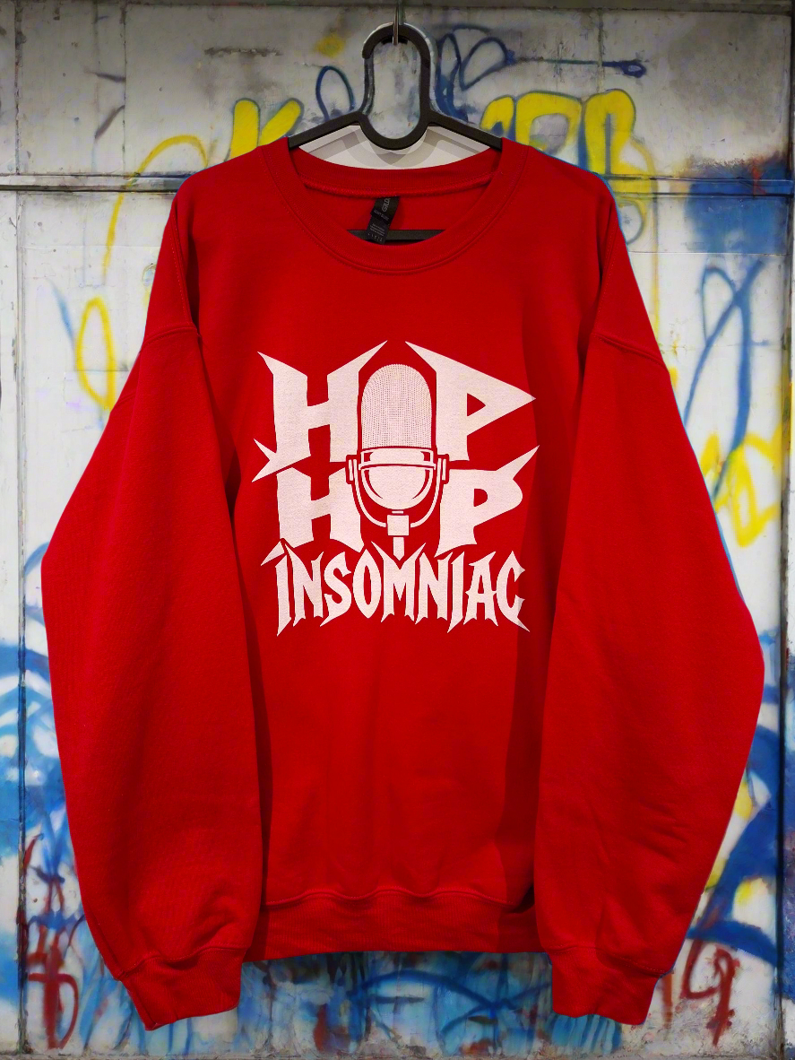 Classic Jumper - Hip-Hop Insomniac (Red)