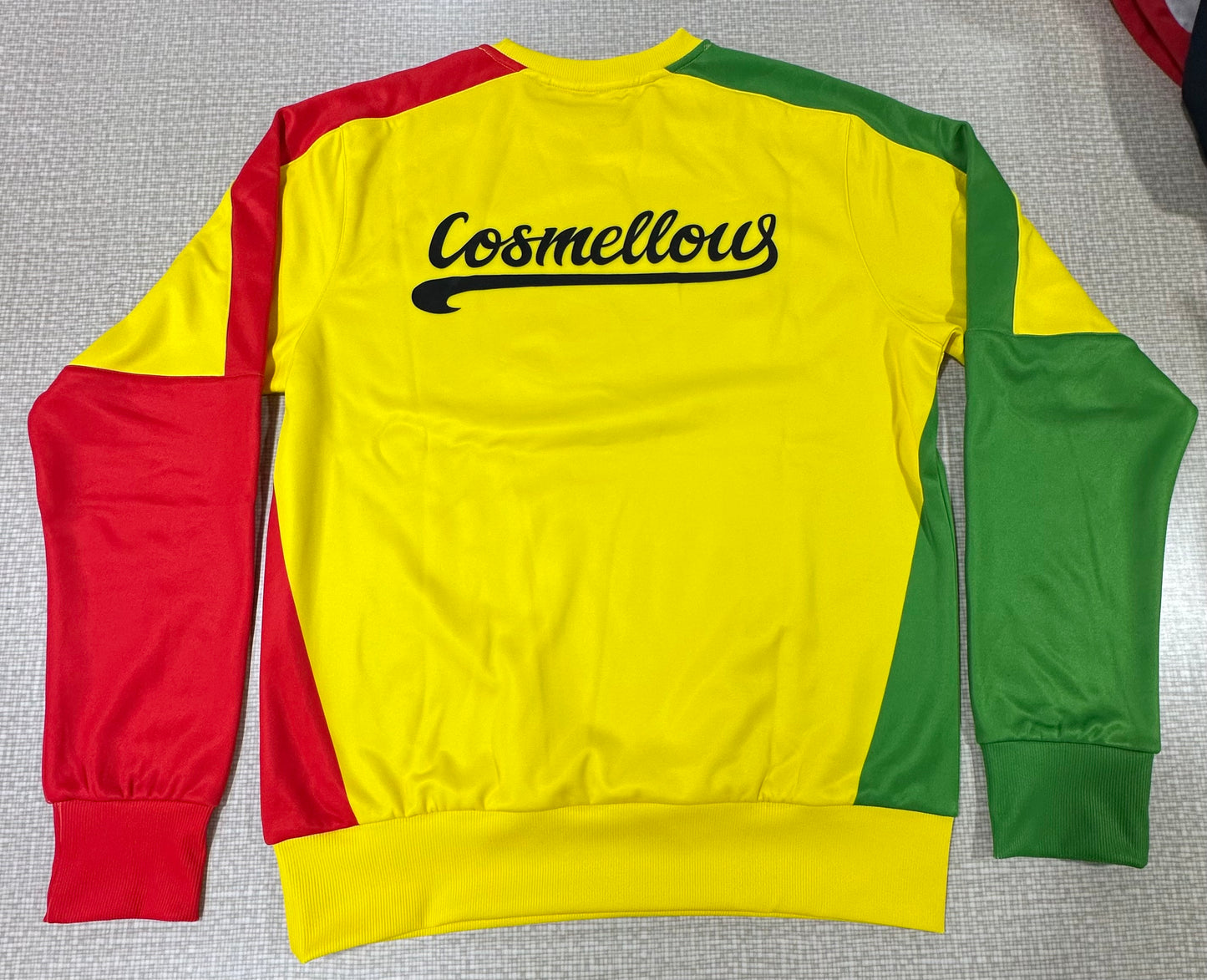 Authentic Smokers Island Reggae Sweater  (Green/Yellow/Red)