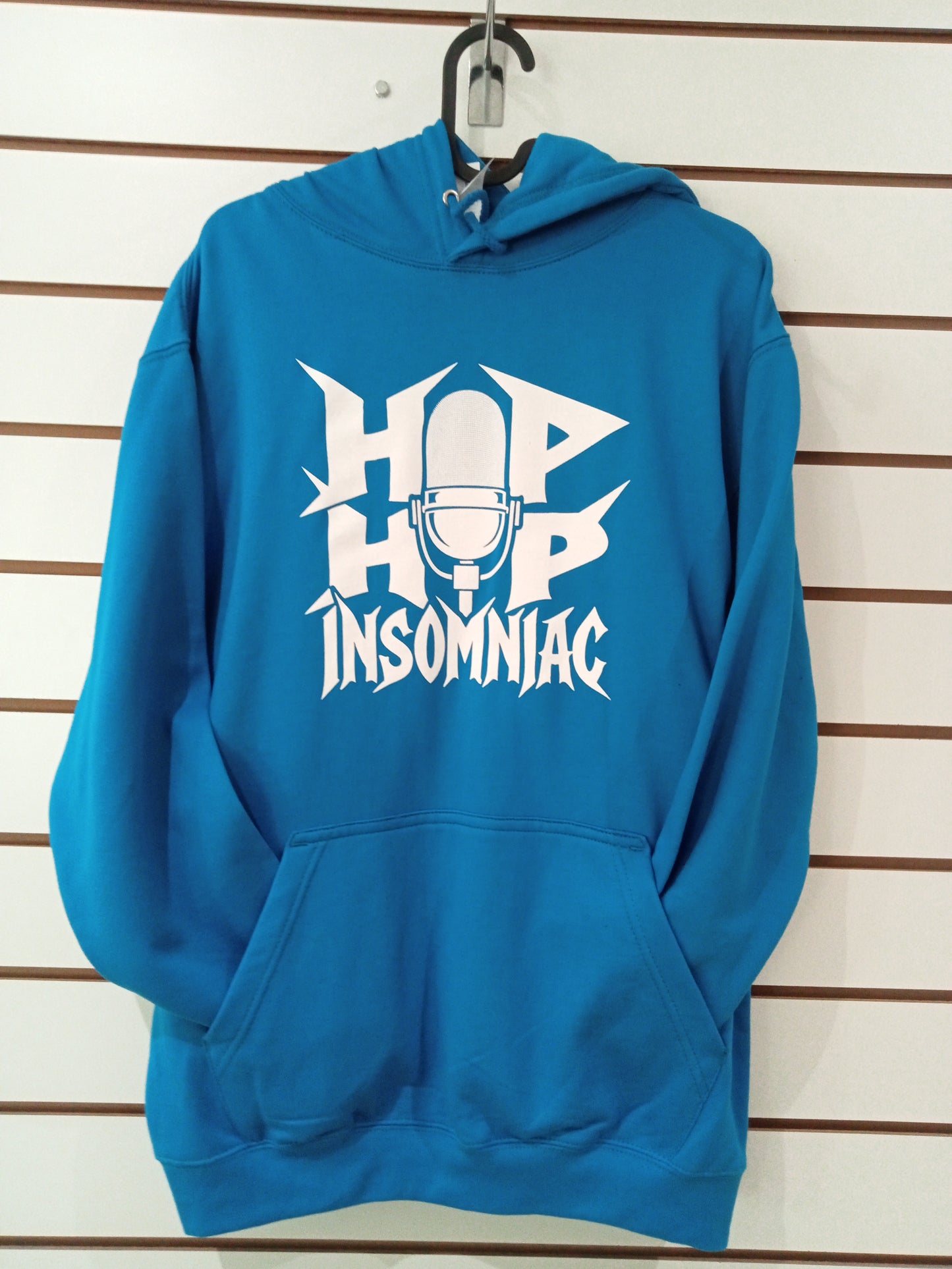 G-Style Hoodie - Hip-Hop Insomniac (Blue)