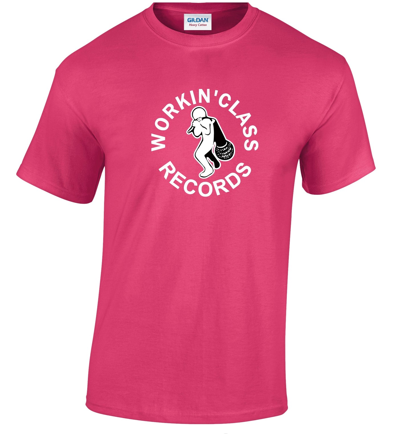 T-Shirt - Workin' Class Records Pink
