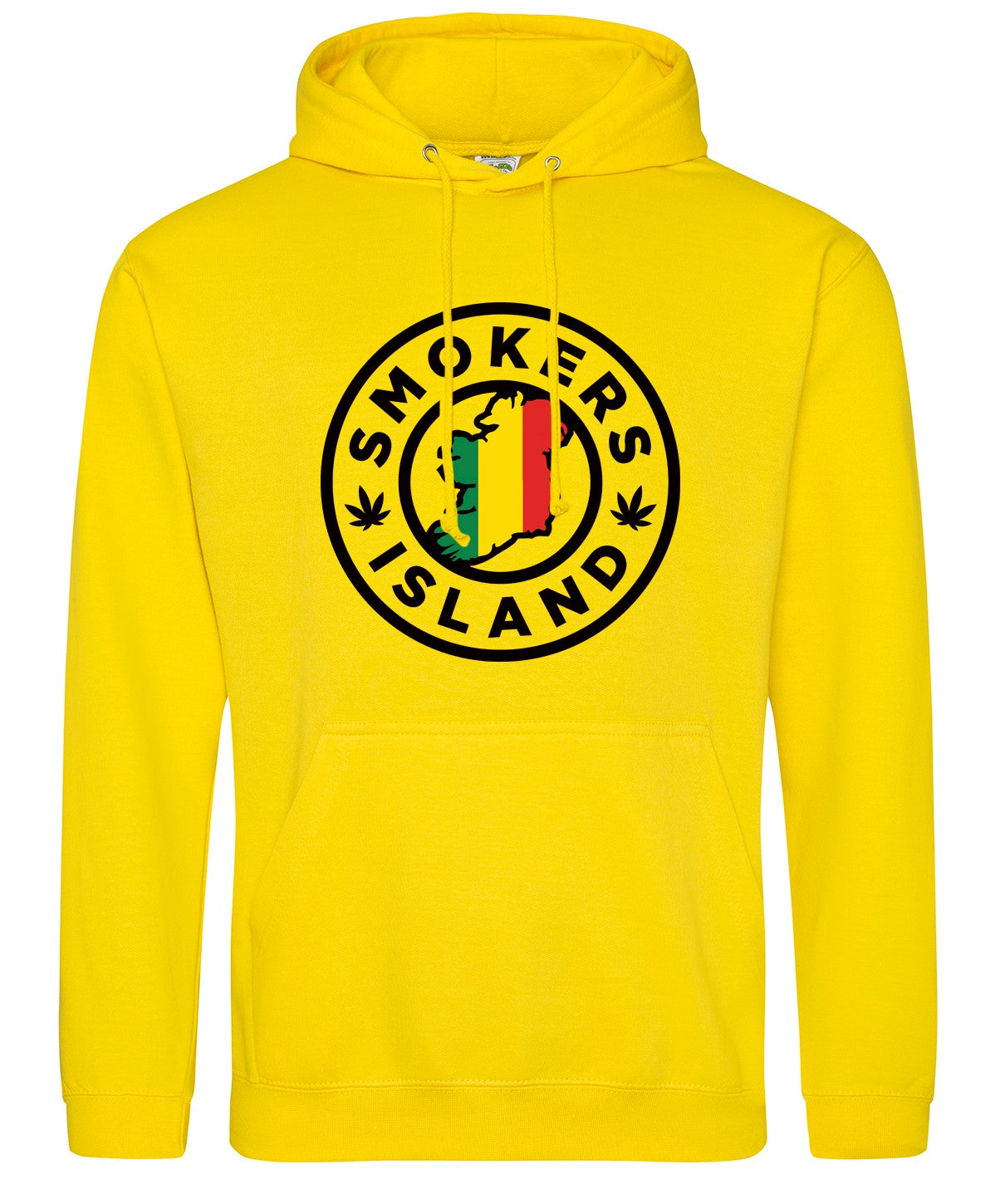 Hoodie - Smokers Island (Yellow)