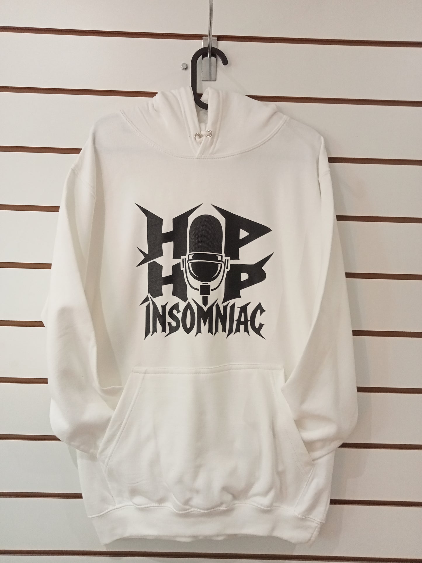 G-Style Hoodie - Hip-Hop Insomniac (White)