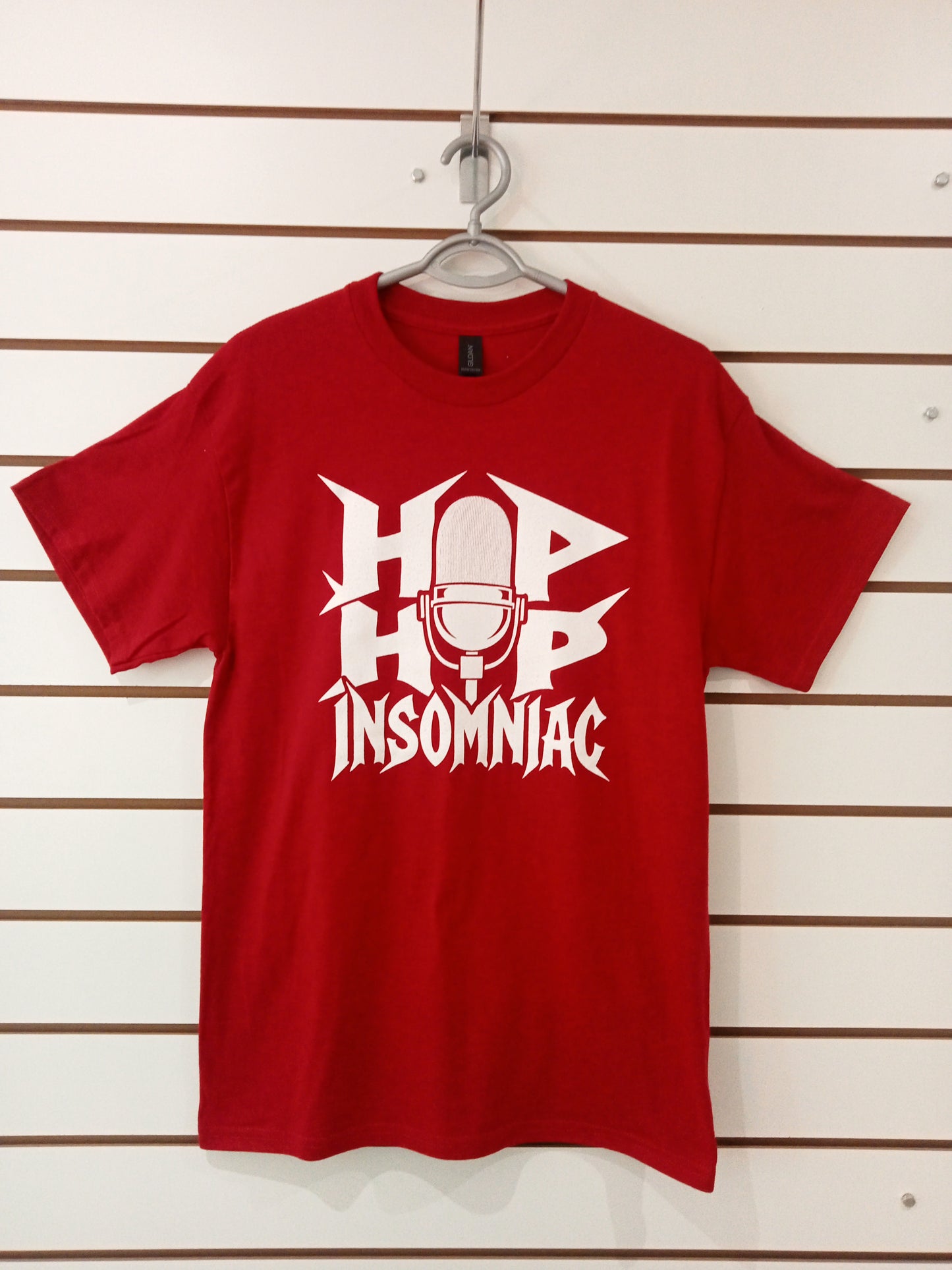 Classic T-Shirt Hip-Hop Insomniac (Red)
