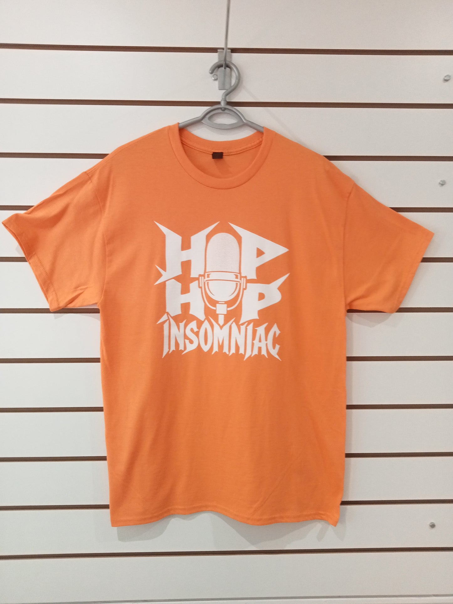 Classic T-Shirt - Hip-Hop Insomniac (Orange)