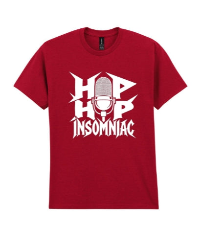 Classic T-Shirt Hip-Hop Insomniac (Red)