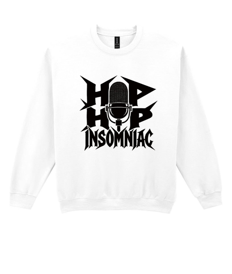 Classic Jumper - Hip-Hop Insomniac (White)