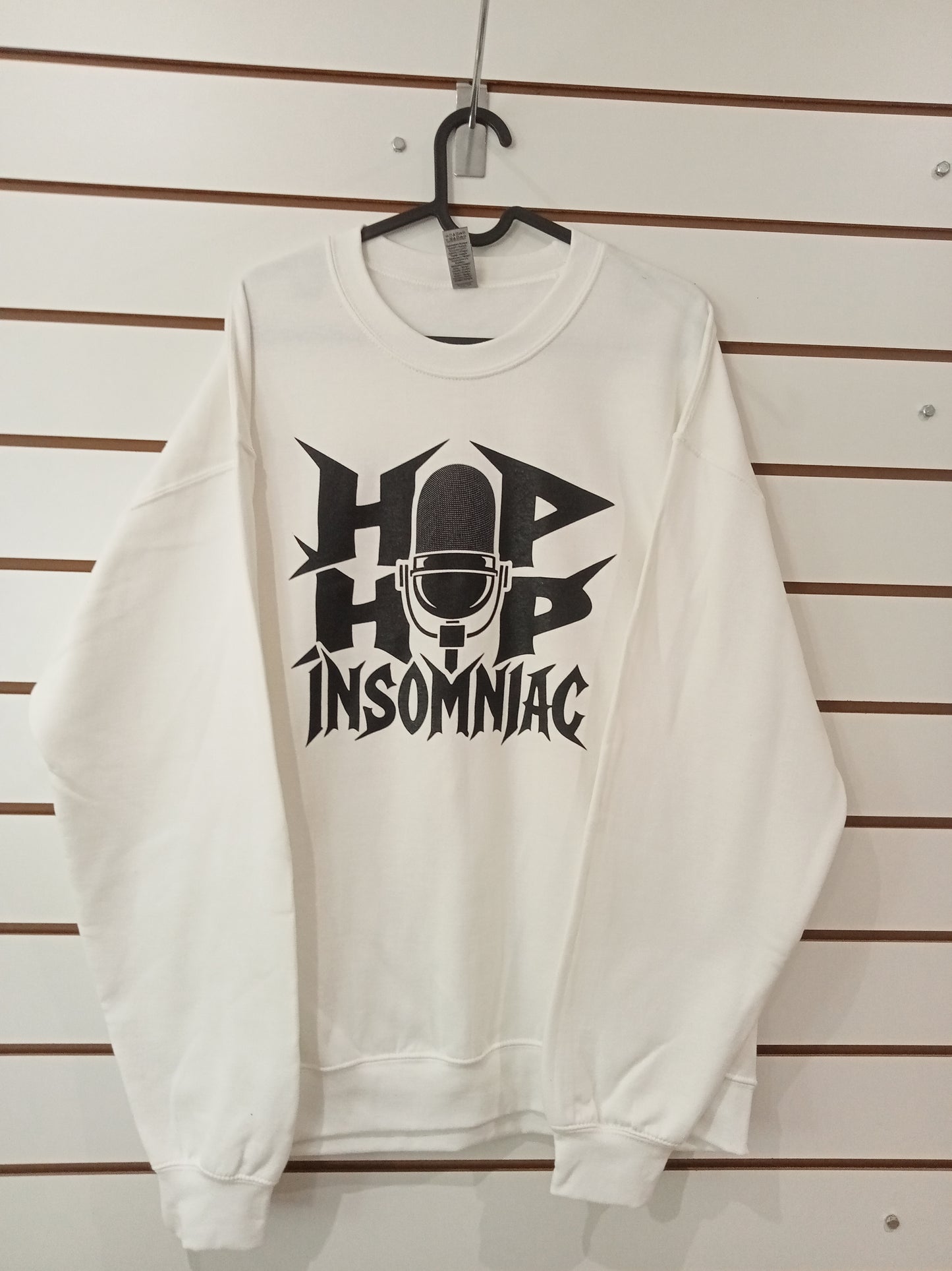 Classic Jumper - Hip-Hop Insomniac (White)