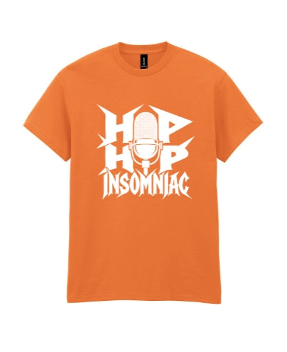 Classic T-Shirt - Hip-Hop Insomniac (Orange)