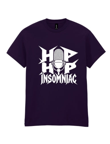 Classic T-Shirt - Hip-Hop Insomniac (Purple)