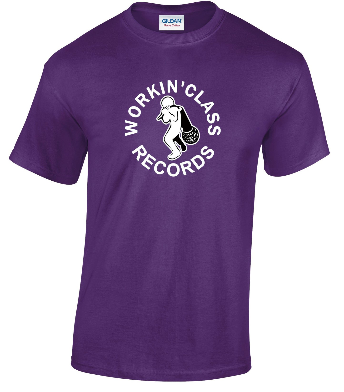 T-Shirt - Workin' Class Records (Purple)
