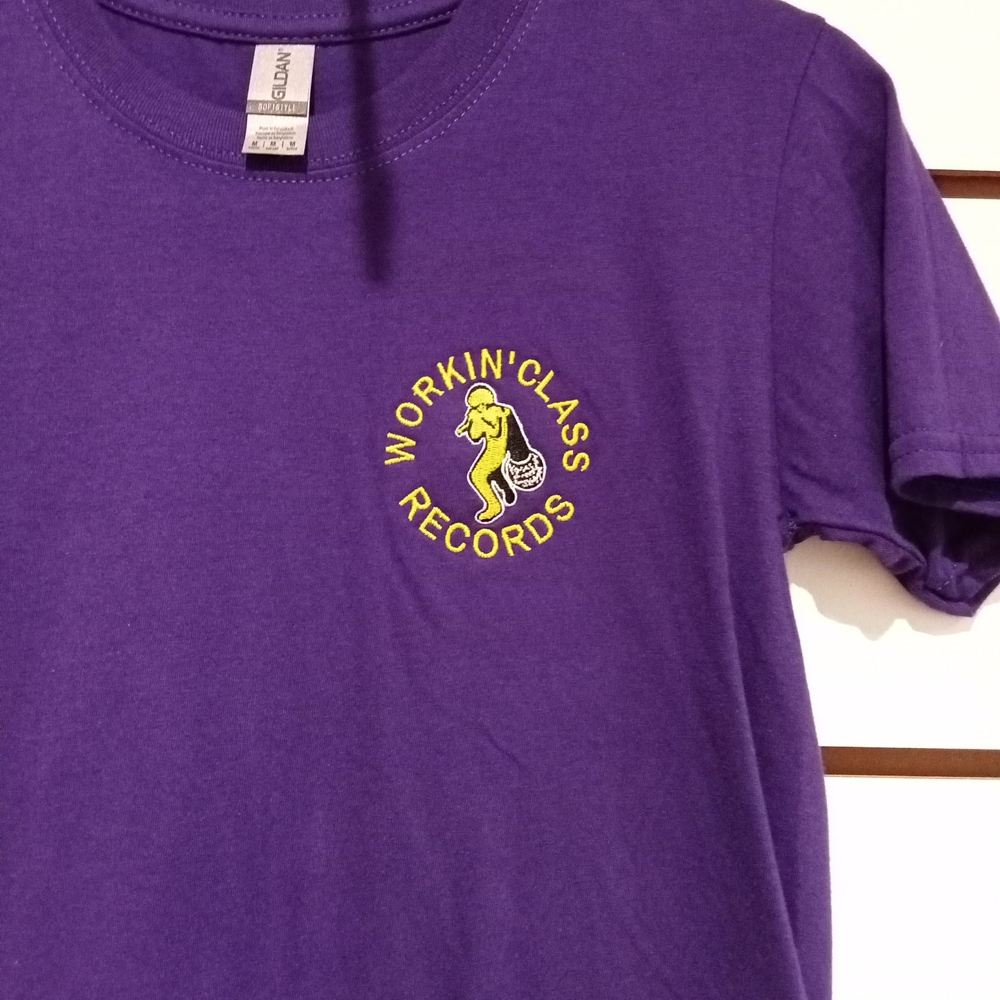 T-shirt Kids Short Sleeve (Workin' Class Records Purple)