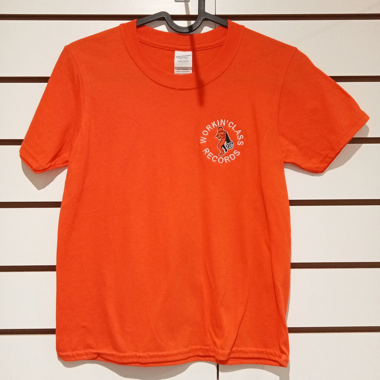 T-shirt Kids Short Sleeve (Workin' Class Records Orange)