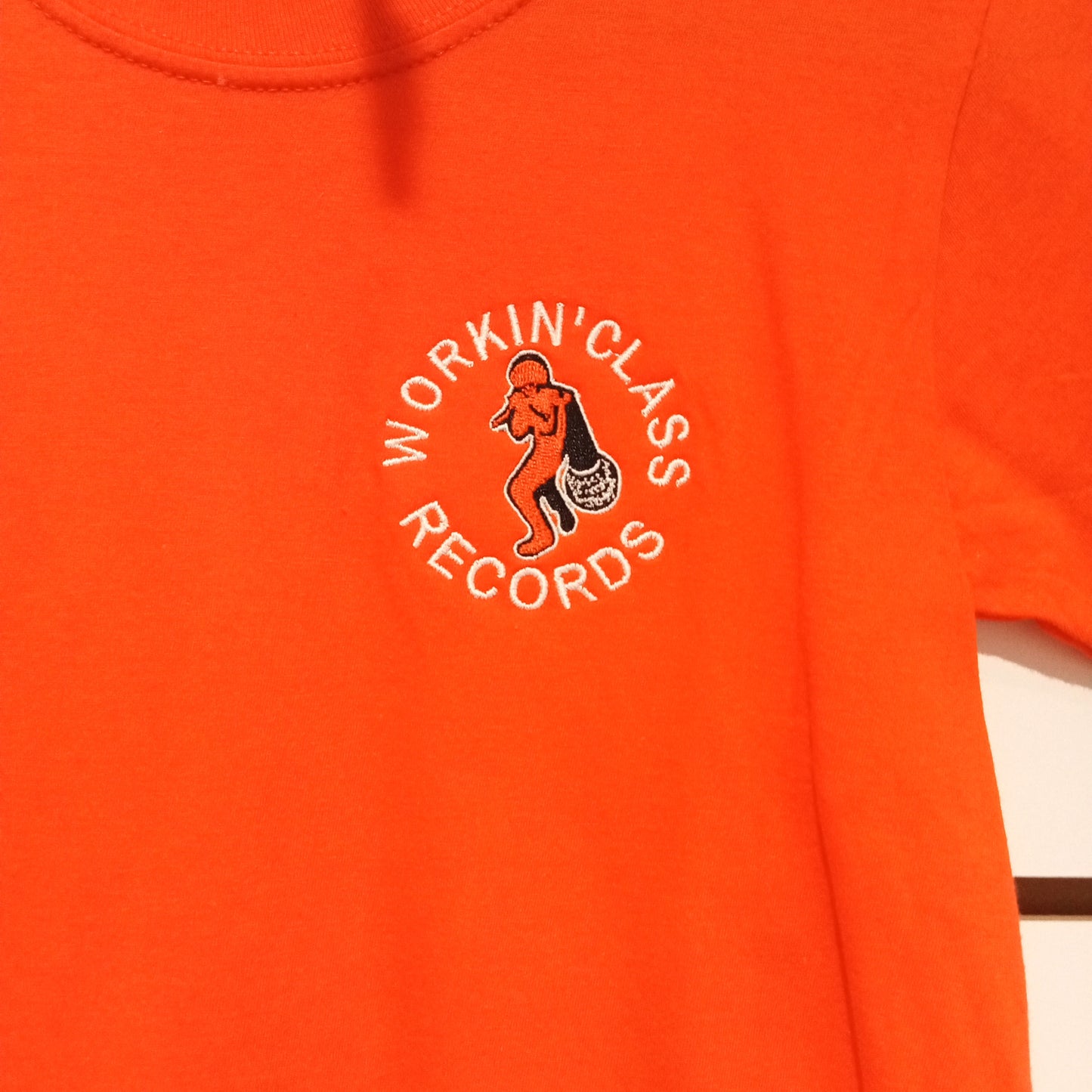 T-shirt Kids Short Sleeve (Workin' Class Records Orange)