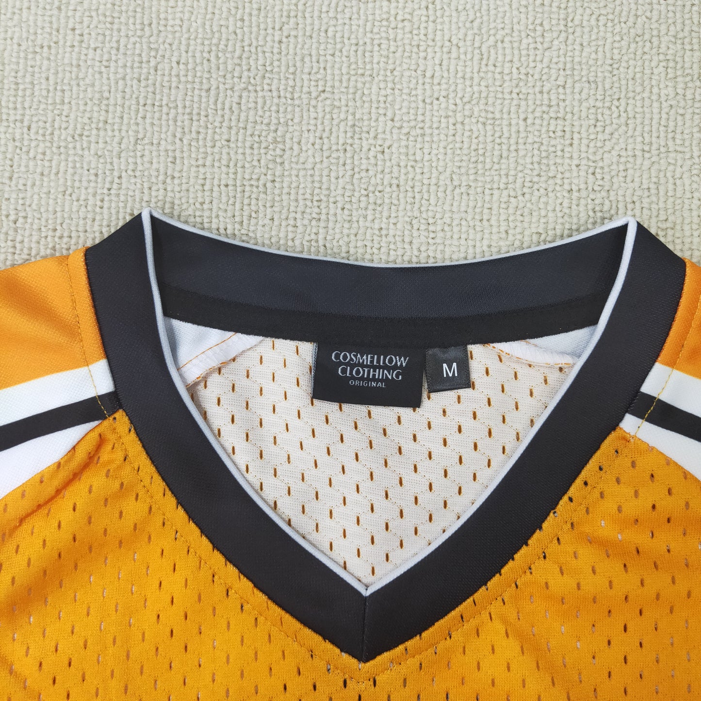 XClusive - Limited Edition Funky G-Shirt/Jersey (Cosmellow/Smokers Island - Gold/White/Black)