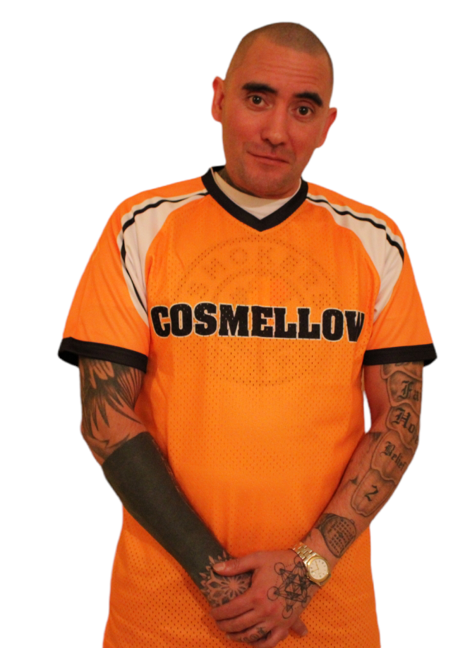 XClusive - Limited Edition Funky G-Shirt/Jersey (Cosmellow/Smokers Island - Gold/White/Black)