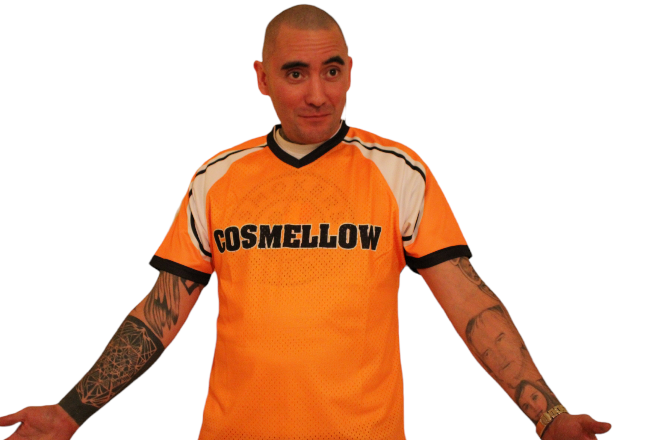 XClusive - Limited Edition Funky G-Shirt/Jersey (Cosmellow/Smokers Island - Gold/White/Black)