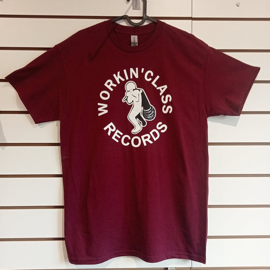 Classic T-Shirt - Workin' Class Records (Maroon)