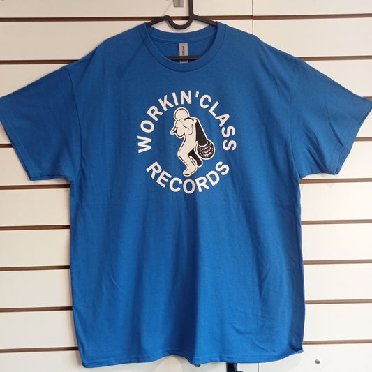 Classic T-Shirt - Workin' Class Records (Blue)