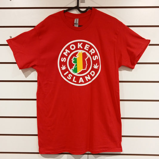 Classic T-Shirt - Smokers Island (Red)