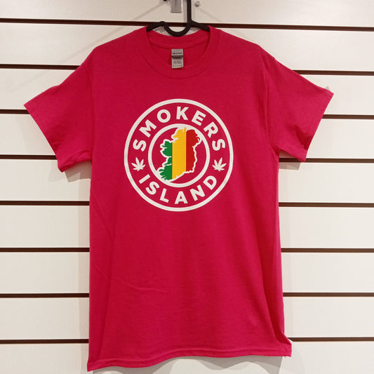 Classic T-Shirt - Smokers Island (Pink)