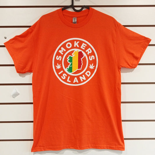 Classic T-Shirt - Smokers Island (Orange)