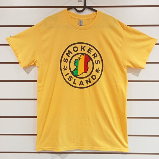 Classic T-Shirt - Smokers Island (Yellow)