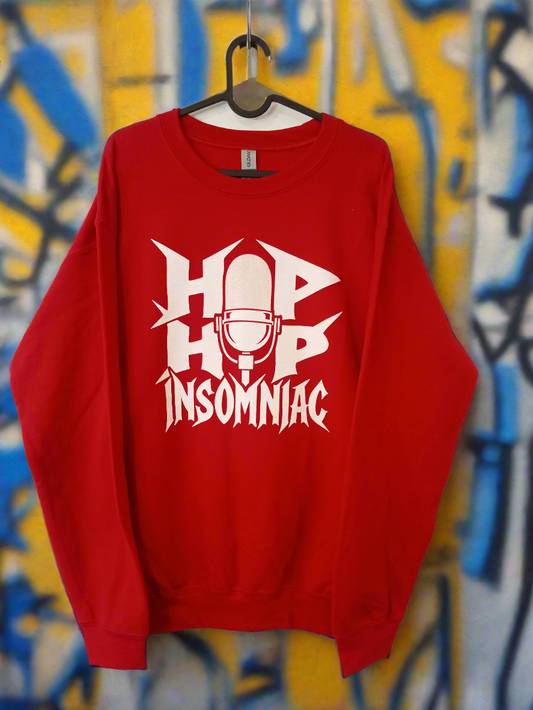 Classic Jumper - Hip-Hop Insomniac (Red)