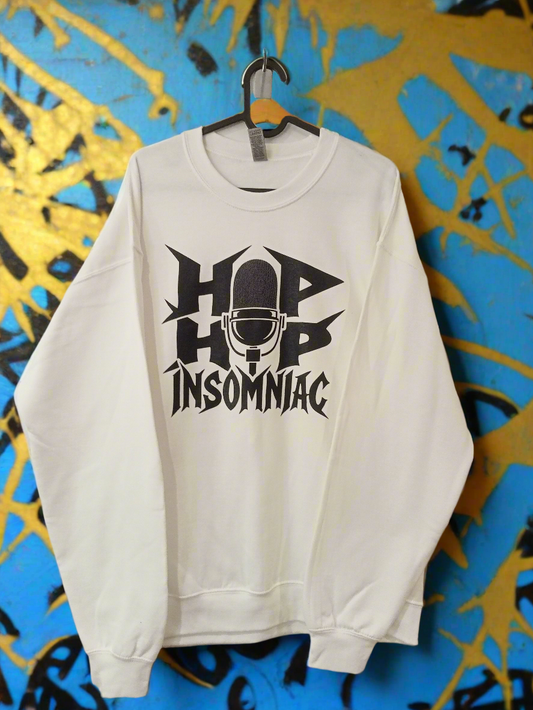 Classic Jumper - Hip-Hop Insomniac (White)