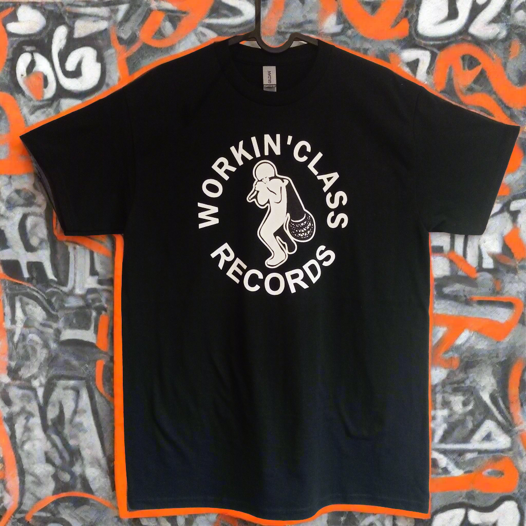 T-Shirt - Workin' Class Records - Black