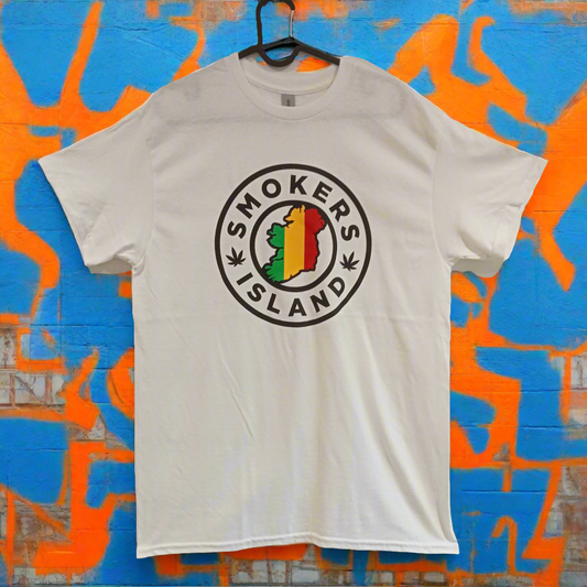 Classic T-Shirt - Smokers Island (White)