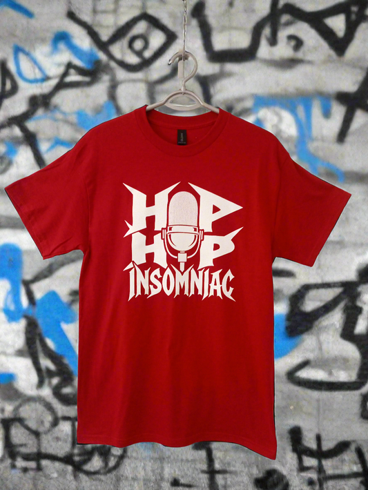 Classic T-Shirt Hip-Hop Insomniac (Red)