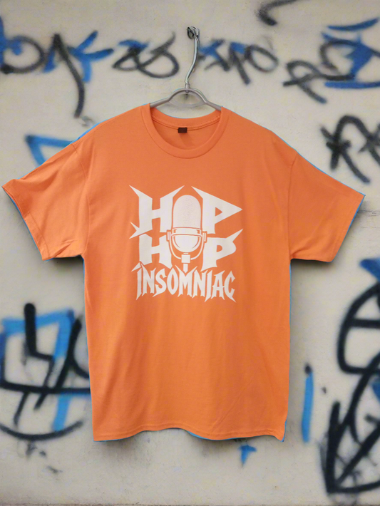 Classic T-Shirt - Hip-Hop Insomniac (Orange)
