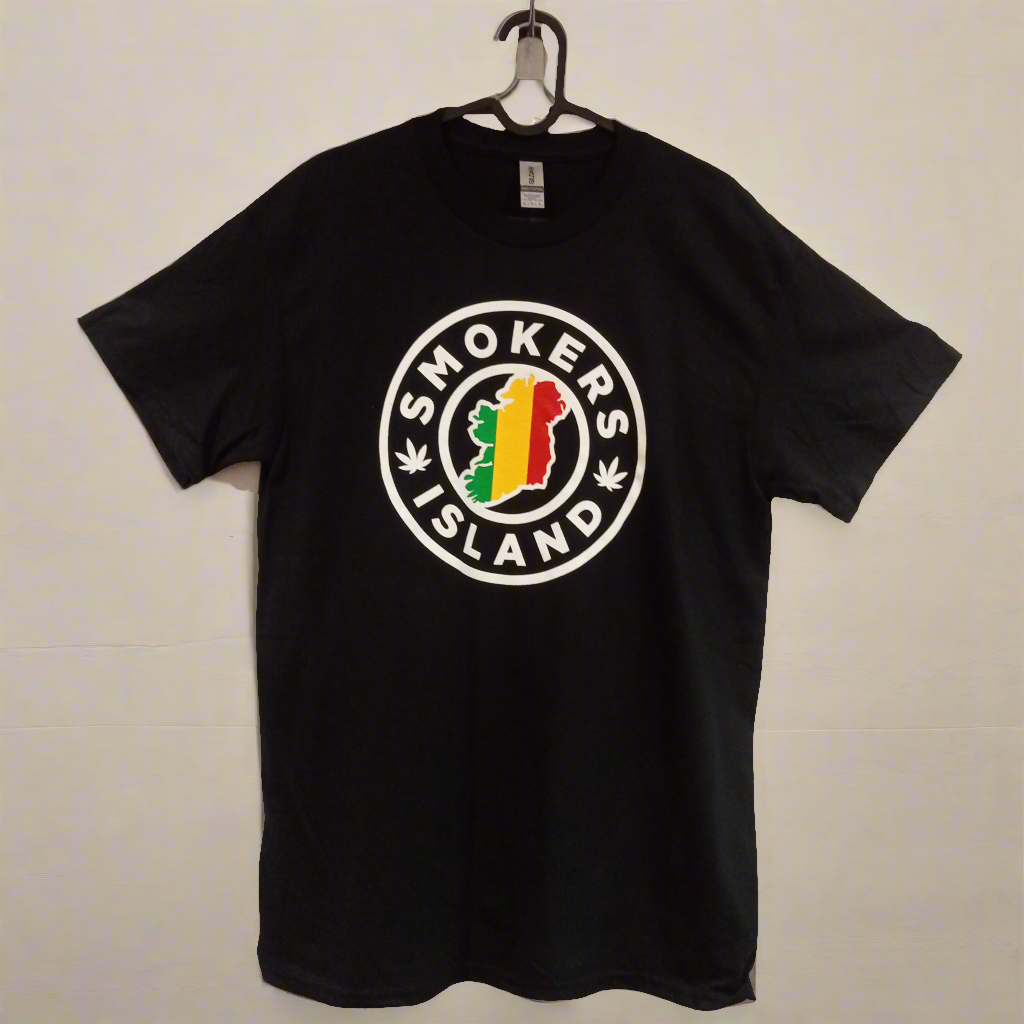 Classic T-Shirt - Smokers Island (Black) - Only 1 Small Left