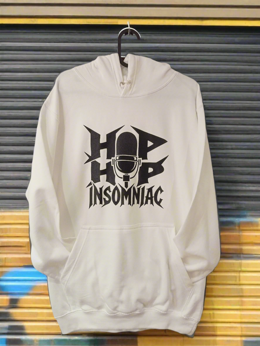 G-Style Hoodie - Hip-Hop Insomniac (White)