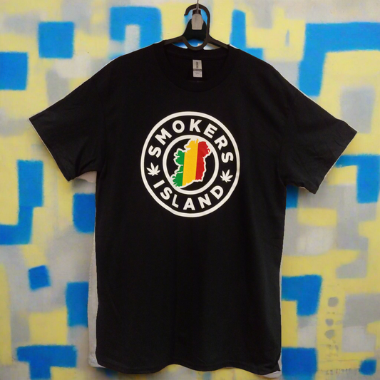 Classic T-Shirt - Smokers Island (Black) - Only 1 Small Left