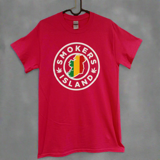 Classic T-Shirt - Smokers Island (Pink)