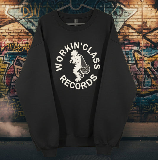 Jumper - Workin' Class Records- Black