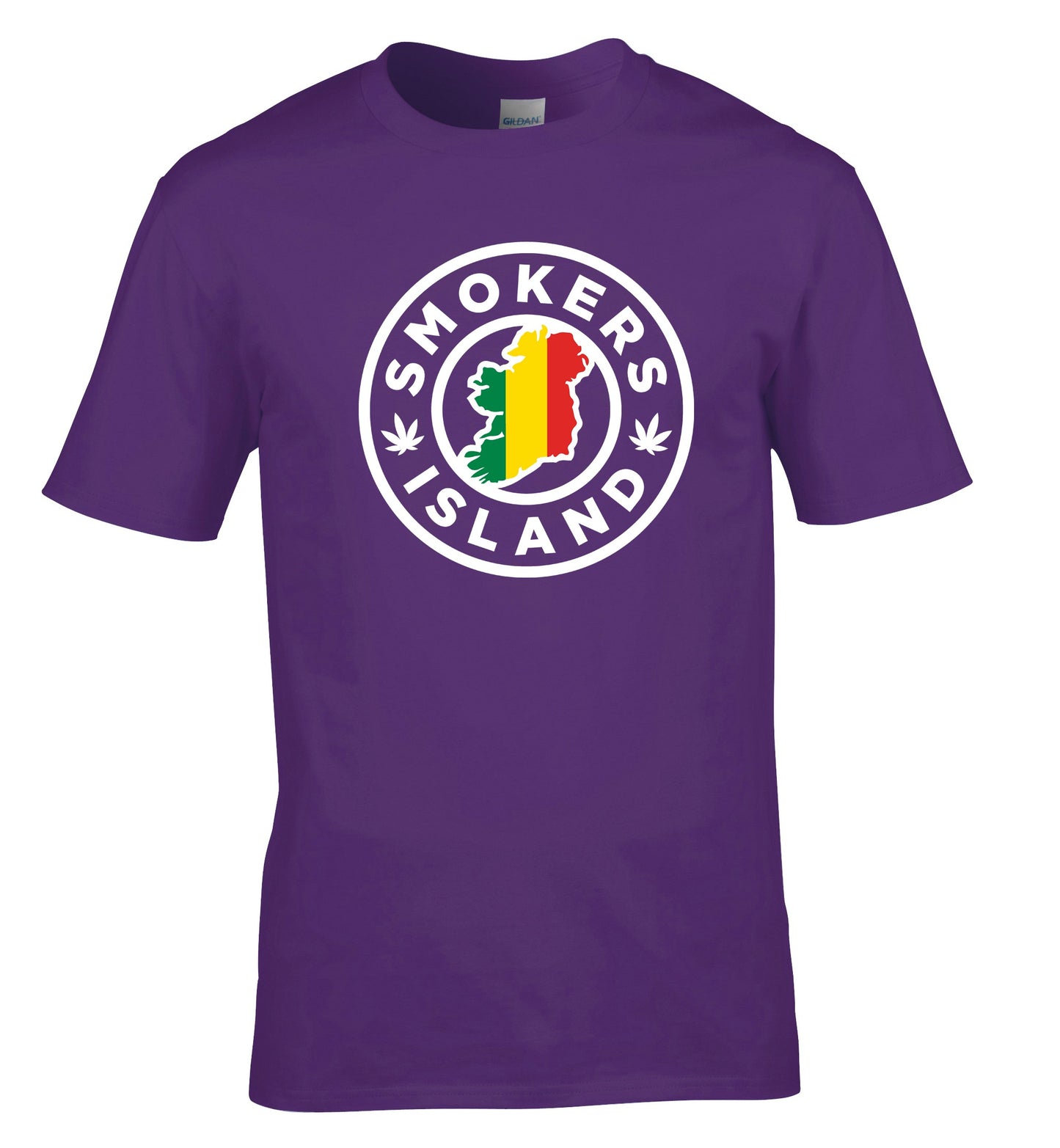 Classic T-Shirt - Smokers Island (Purple) - Only 1 Medium Left