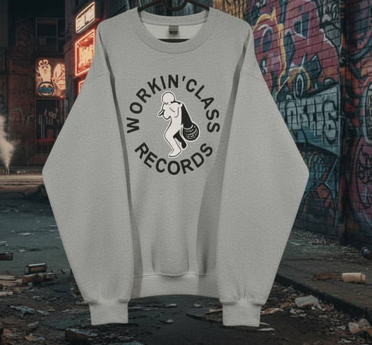Jumper - Workin' Class Records - Grey