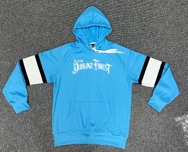 Hoodie - Dublinz Finest X Workin' Class Records (Blue/Black/White)